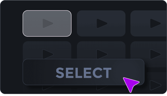 Select Animation & Background